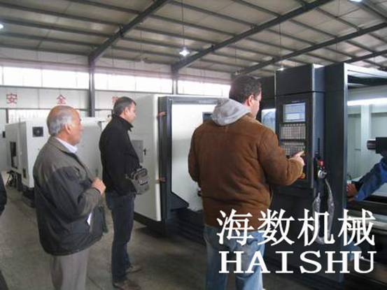 “海數(shù)”數(shù)控車床和數(shù)控銑床，順利通過伊朗客戶驗(yàn)收